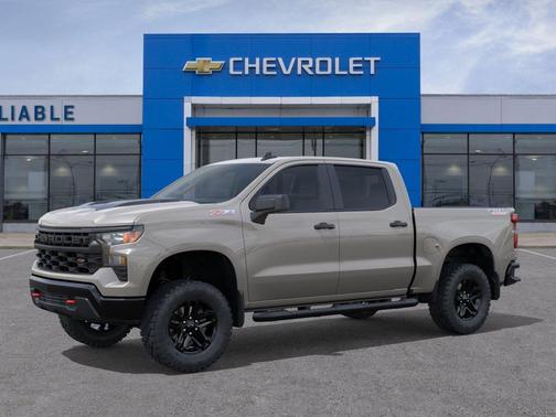 White Sands 2026 Chevrolet Silverado 1500 Custom Trail Boss