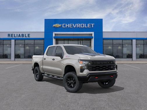 White Sands 2026 Chevrolet Silverado 1500 Custom Trail Boss