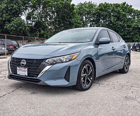 Atlantic Gray Metallic 2024 Nissan Sentra SV