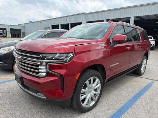 Radiant Red Tintcoat 2024 Chevrolet Suburban 4WD High Country