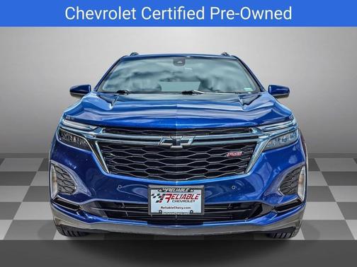Blue Glow Metallic 2022 Chevrolet Equinox FWD RS