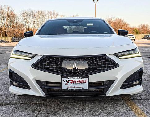 Platinum White Pearl 2023 Acura TLX A-Spec