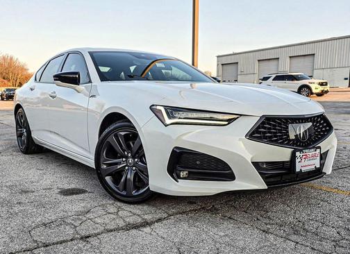 Platinum White Pearl 2023 Acura TLX A-Spec