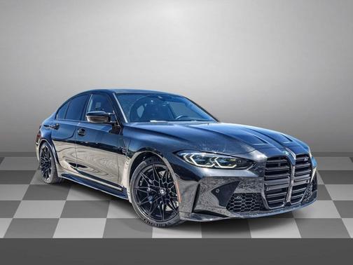 Black Sapphire Metallic 2021 BMW M3 Competition