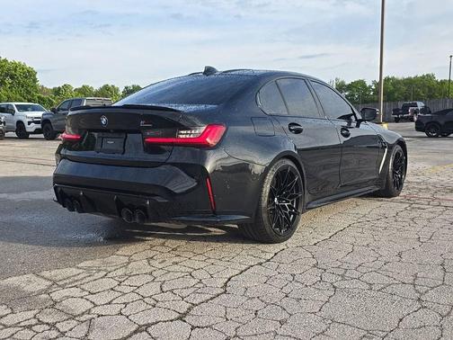 Black Sapphire Metallic 2021 BMW M3 Competition