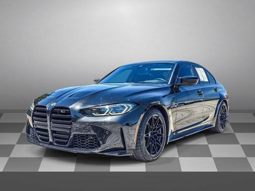 Black Sapphire Metallic 2021 BMW M3 Competition
