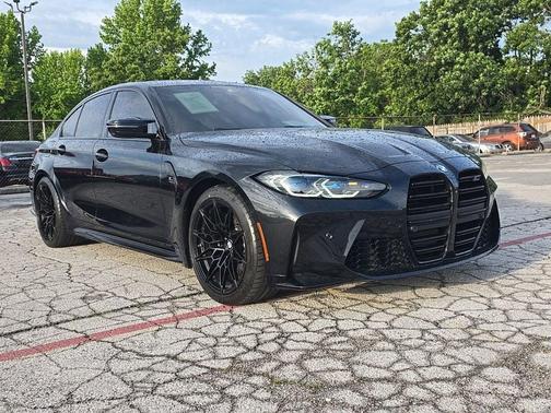 Black Sapphire Metallic 2021 BMW M3 Competition