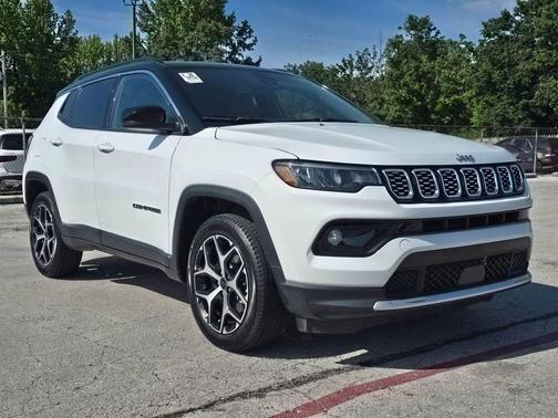 Bright White Clearcoat 2025 Jeep Compass Limited