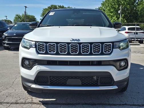 Bright White Clearcoat 2025 Jeep Compass Limited