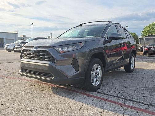 Magnetic Gray Metallic 2021 Toyota RAV4 Hybrid LE
