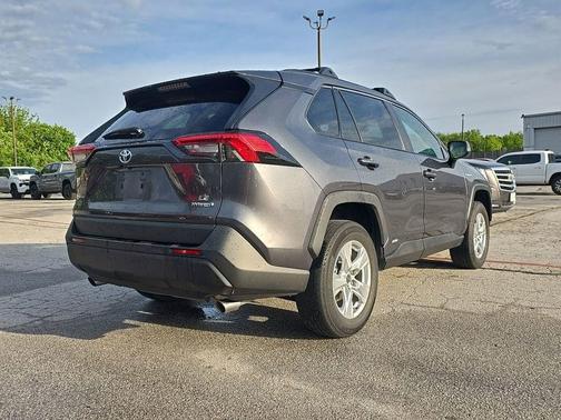 Magnetic Gray Metallic 2021 Toyota RAV4 Hybrid LE
