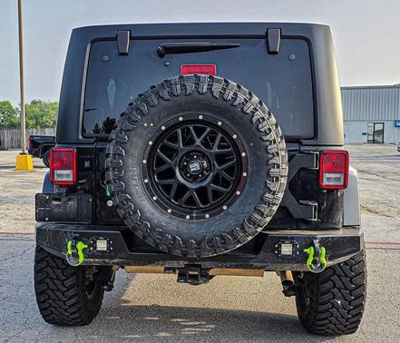 Black Clearcoat 2017 Jeep Wrangler Unlimited Sahara