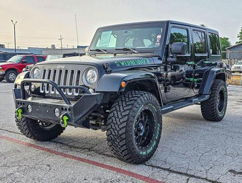 Black Clearcoat 2017 Jeep Wrangler Unlimited Sahara