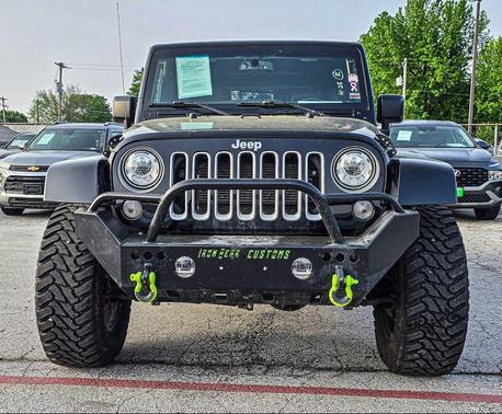 Black Clearcoat 2017 Jeep Wrangler Unlimited Sahara