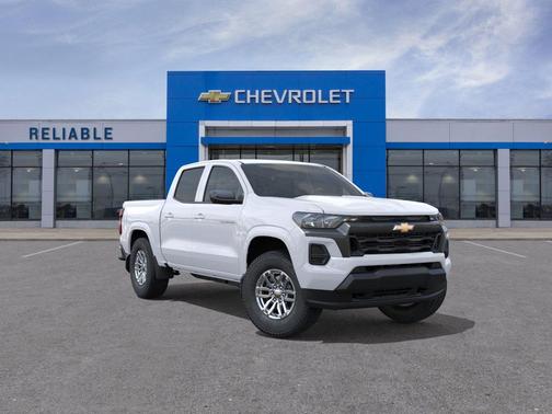 Summit White 2026 Chevrolet Colorado LT