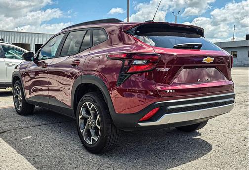 Crimson Metallic 2025 Chevrolet Trax LT