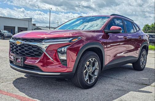 Crimson Metallic 2025 Chevrolet Trax LT