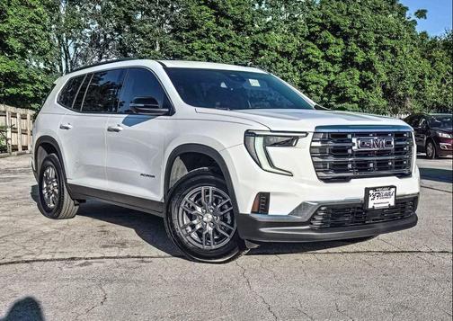 Summit White 2025 GMC Acadia FWD Elevation