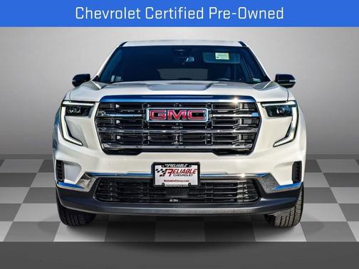 Summit White 2025 GMC Acadia FWD Elevation
