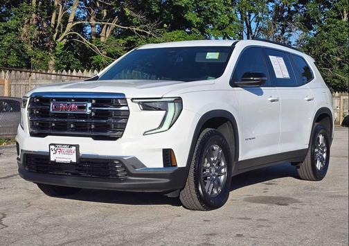 Summit White 2025 GMC Acadia FWD Elevation