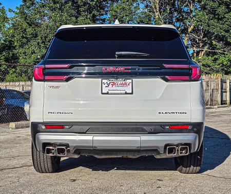 Summit White 2025 GMC Acadia FWD Elevation