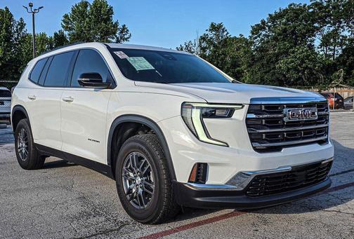 Summit White 2025 GMC Acadia FWD Elevation