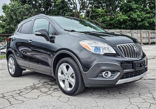 Carbon Black Metallic 2016 Buick Encore Leather