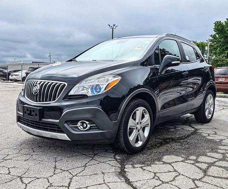 Carbon Black Metallic 2016 Buick Encore Leather