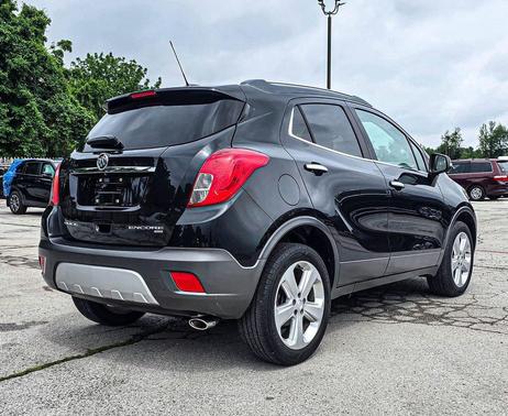 Carbon Black Metallic 2016 Buick Encore Leather