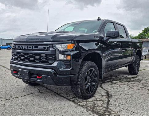 Black 2023 Chevrolet Silverado 1500 Custom Trail Boss