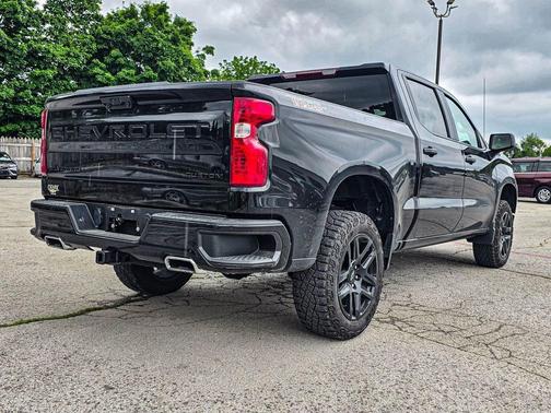 Black 2023 Chevrolet Silverado 1500 Custom Trail Boss