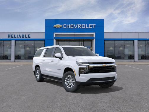 Summit White 2026 Chevrolet Suburban LS