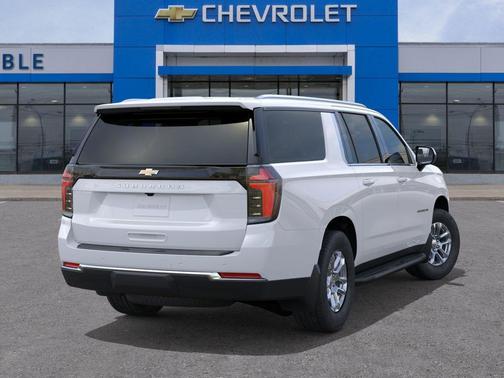 Summit White 2026 Chevrolet Suburban LS
