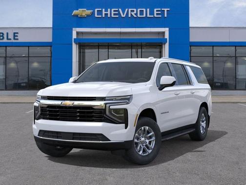 Summit White 2026 Chevrolet Suburban LS
