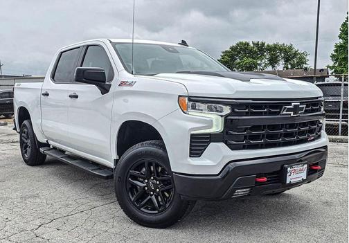Summit White 2022 Chevrolet Silverado 1500 LT Trail Boss
