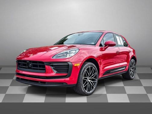 Red 2023 Porsche Macan T