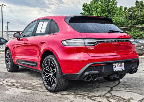 Red 2023 Porsche Macan T