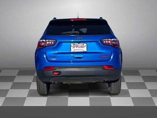Hydro Blue Pearlcoat 2025 Jeep Compass Trailhawk