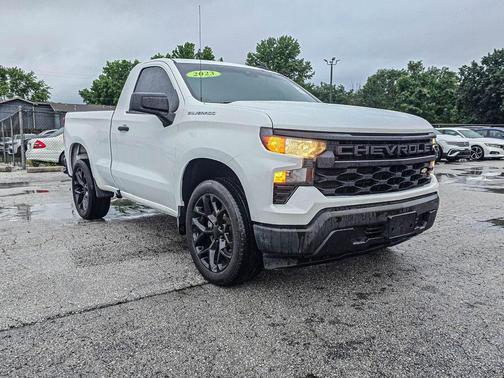 Summit White 2023 Chevrolet Silverado 1500 WT