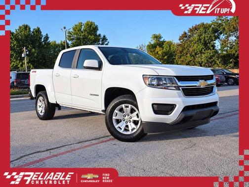 Summit White 2020 Chevrolet Colorado LT