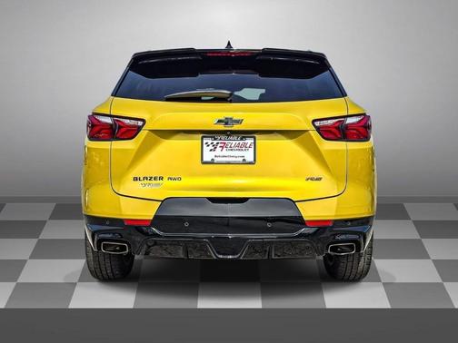 Nitro Yellow Metallic 2022 Chevrolet Blazer RS