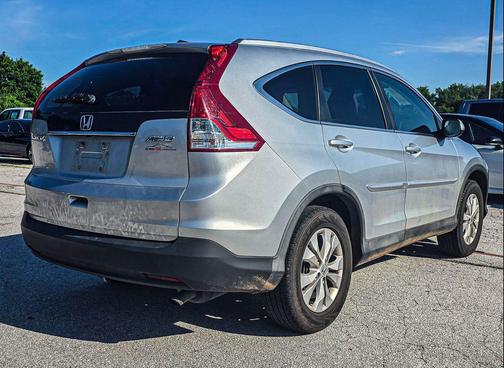 Alabaster Silver Metallic 2013 Honda CR-V EX-L