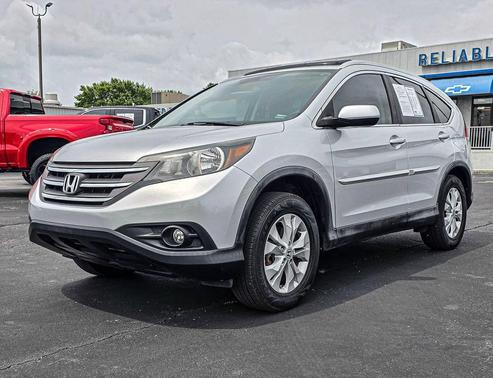 Alabaster Silver Metallic 2013 Honda CR-V EX-L