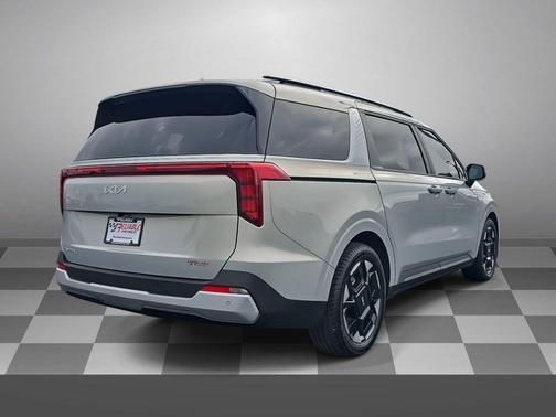 Ivory Silver 2025 Kia Carnival EX