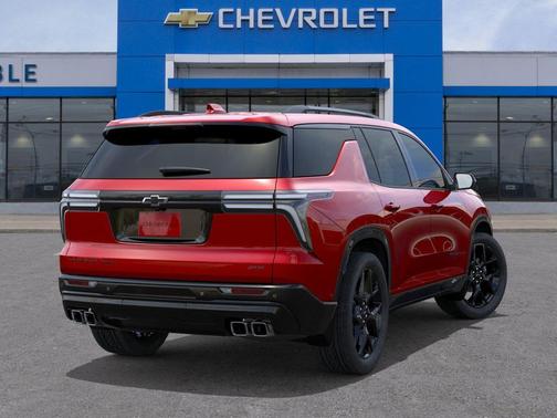 Radiant Red Tintcoat 2026 Chevrolet Traverse RS