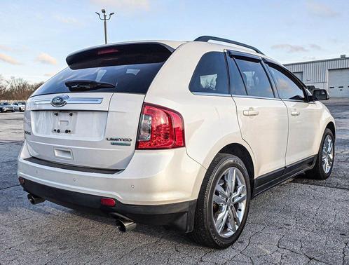 White Platinum Metallic Tri-Coat 2012 Ford Edge Limited