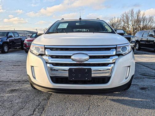 White Platinum Metallic Tri-Coat 2012 Ford Edge Limited