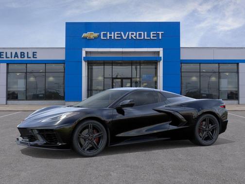 Black 2026 Chevrolet Corvette Stingray w/3LT