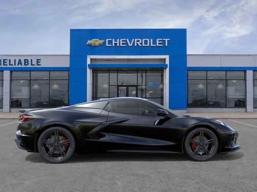 Black 2026 Chevrolet Corvette Stingray w/3LT