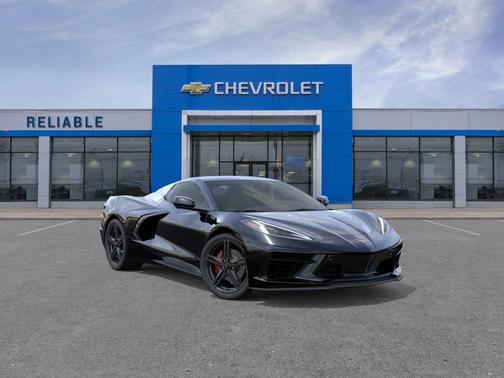 Black 2026 Chevrolet Corvette Stingray w/3LT
